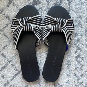 Rothy's The Hemp Knot Black & Tan